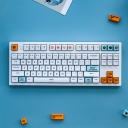 Plastic 104+60 MDA Profile Keycap Set Cherry MX PBT Dye-subbed for Mechanical Gaming Keyboard